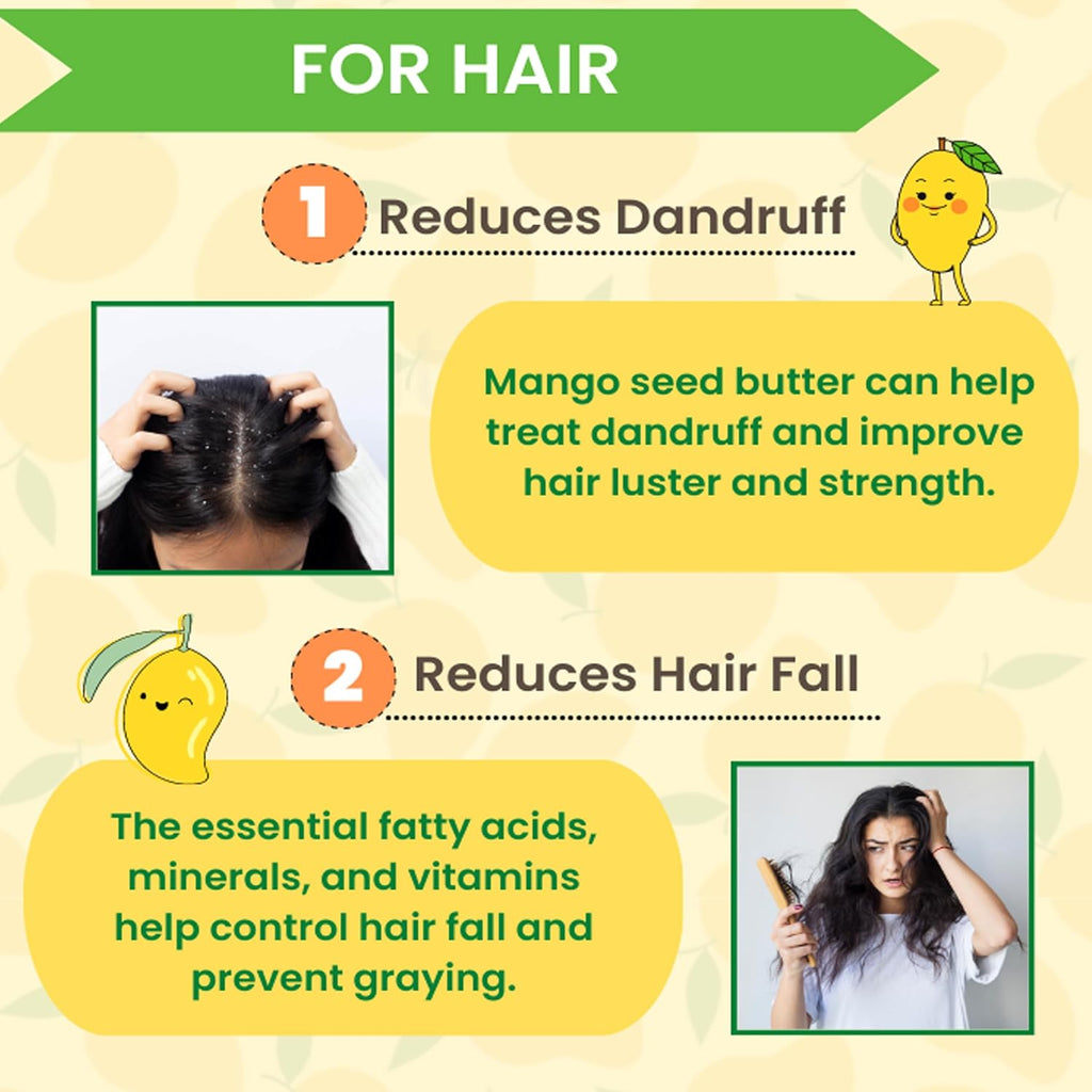 Namo Organics - Mango Seed Powder - 250 Gm - B12 Rich | No Preservatives | Double Filtered | No Added Impurities (250 Gm)