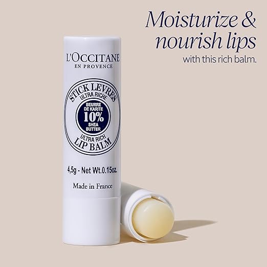 L'Occitane Shea Butter Ultra Rich Lip Balm - 5 gms