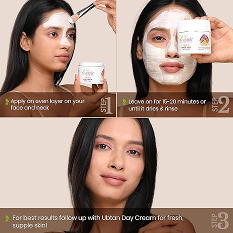 La Pink Ubtan Face Mask - 100 gms