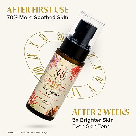 Suyu Astaxanthin Firm Lift Anti-Aging Night Cream - 50 ml