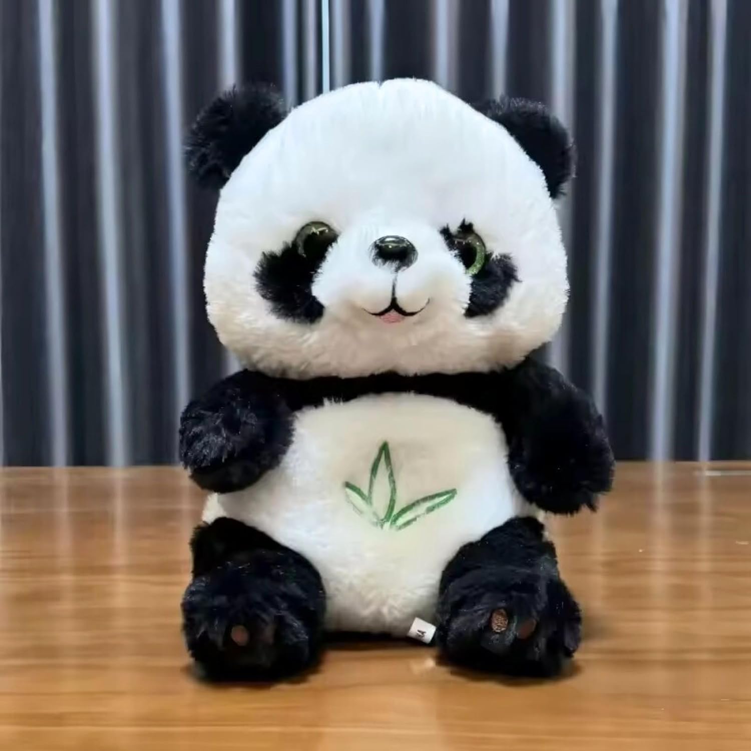 Tickles Handsome Sitting Panda Stuffed Soft Plush Animal Toy