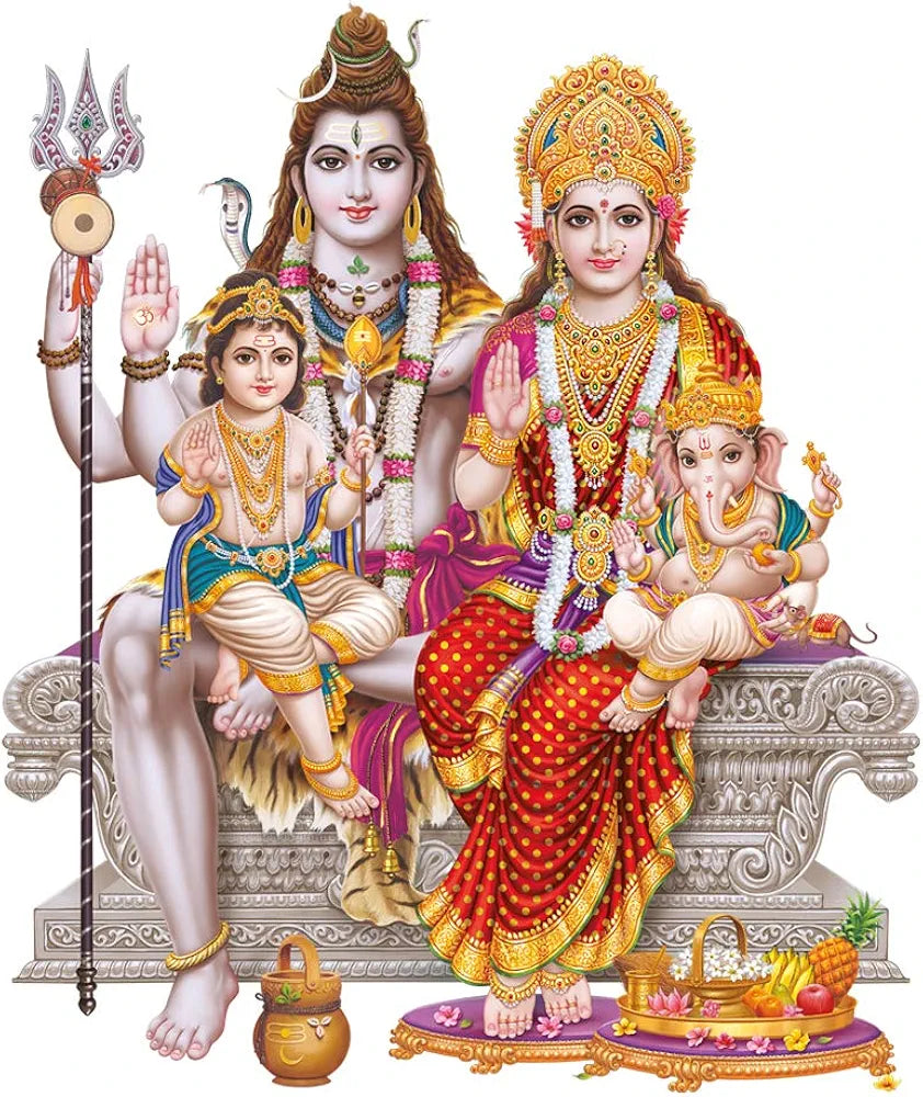 Rangoli White Glossy Vinyl Wall Sticker Premium Self-Adhesive Waterproof Parent-6 Design-13