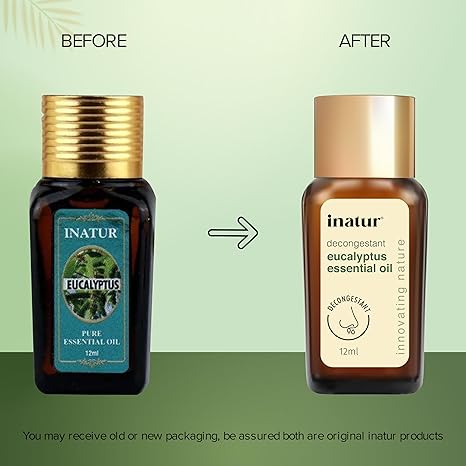 Inatur Eucalyptus Essential Oil - 12 ml