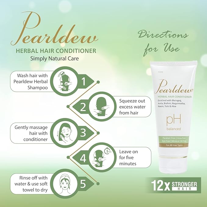Pearldew Herbal Hair Conditioner - 100 Ml | Pack of 4
