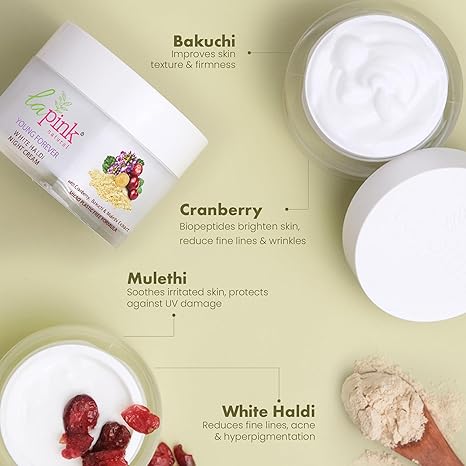 La Pink Young Forever Night Cream - 50 gms