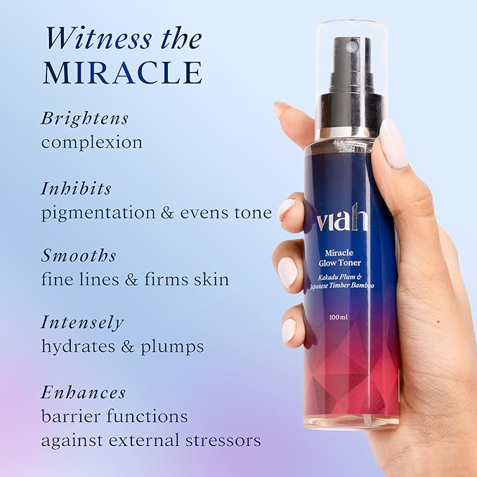 Viah pH Balancing & Energising Toner for Acne Breakouts Oiliness - 100 ml