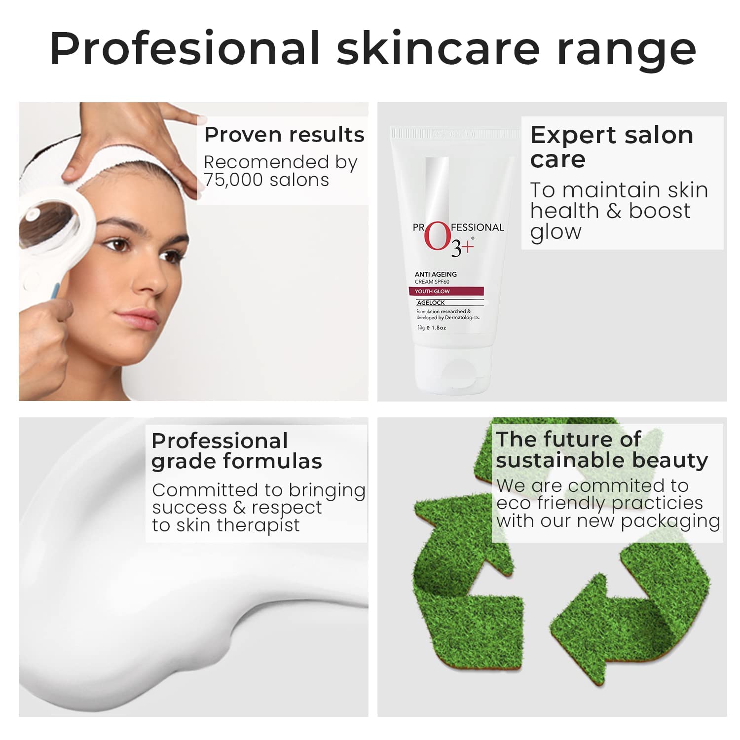 O3+ Agelock Anti Ageing Cream Spf-60,50 Gm