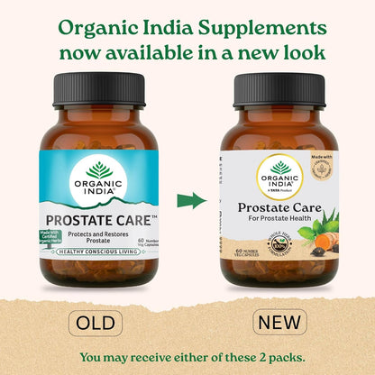 Organic India Prostate Care 60 Capsules