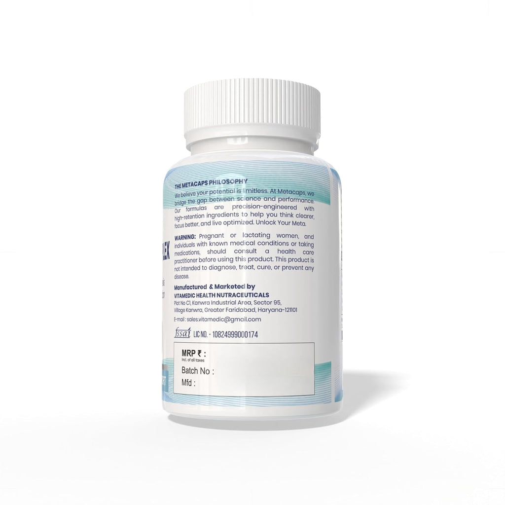 MetaCaps High-Purity Apigenin – 90 Veg Capsules | Standardized Chamomile Extract | Bio-Enhanced with Black Pepper for Maximum Absorption | Natural Sleep Support & Nighttime Recovery | Supports NAD+ Levels & Cellular Aging | Non-GMO & Vegan