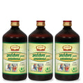 Jaived Ayurveda Arshroga Asav - 450 ml (Pack of 3)