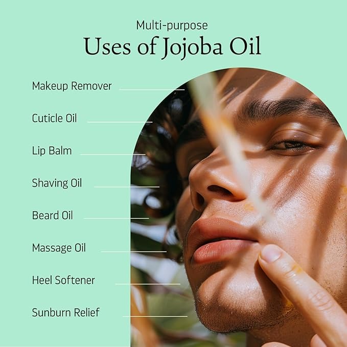Indulgeo Essentials 100% Natural Cold Pressed Jojoba Oil - 30 ml