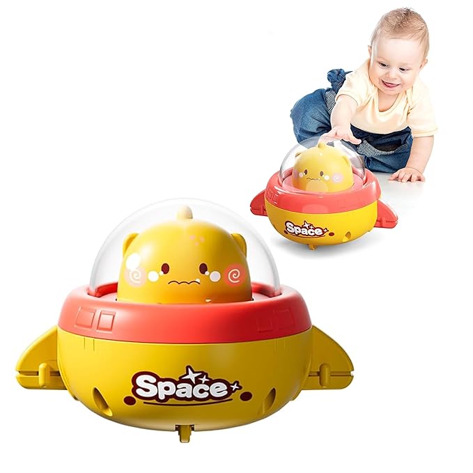 Kidology Space Car Press to Go Car for Toddlers Multicolor