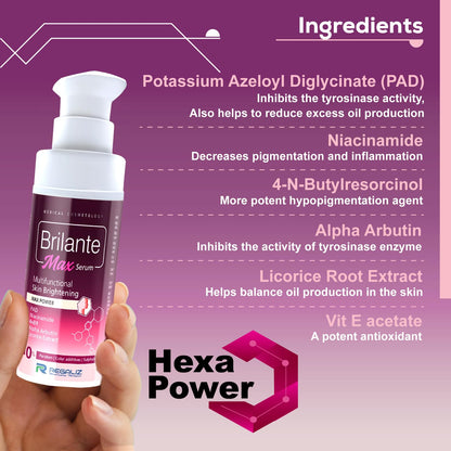 Regaliz Brilante Max Serum - 30 ml