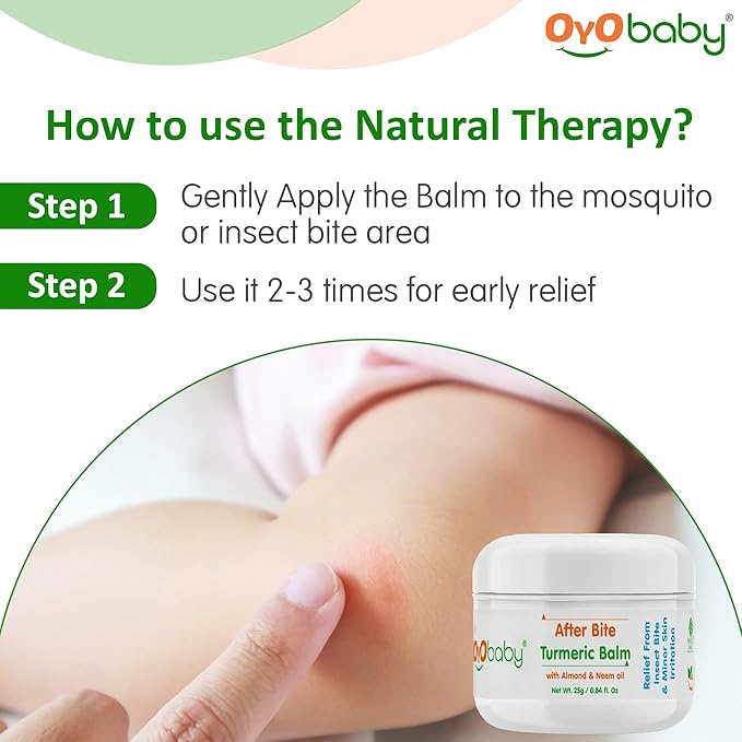 Oyo Baby After Bite Turmeric Balm - 25 gms