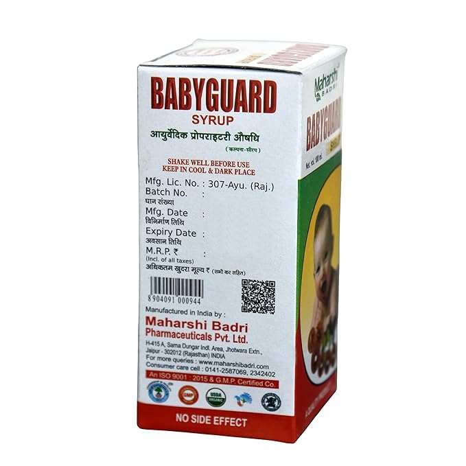 Maharshi Badri Babyguard Syrup - 100 ml Each (Pack of 2)