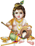Rangoli White Glossy Vinyl Wall Sticker Premium Self-Adhesive Waterproof Parent-7 Design-17