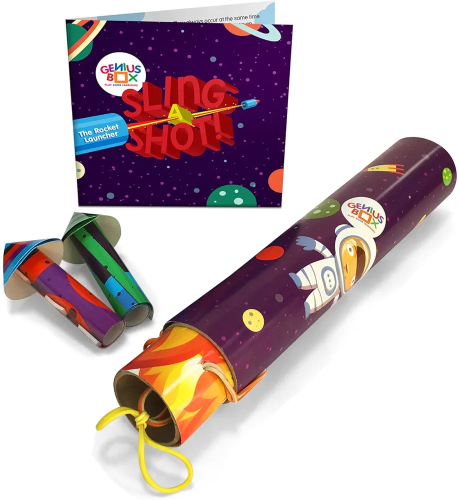 Genius Box Educational Toy for 5+ Year Age: Planes and Rockets DIY, Activity Kit, Learning Kit, Educational Kit, STEM Toy