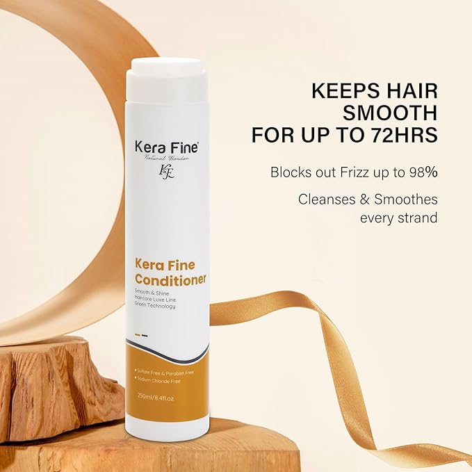 Kerafine Smooth & Shine Conditioner - 250 ml