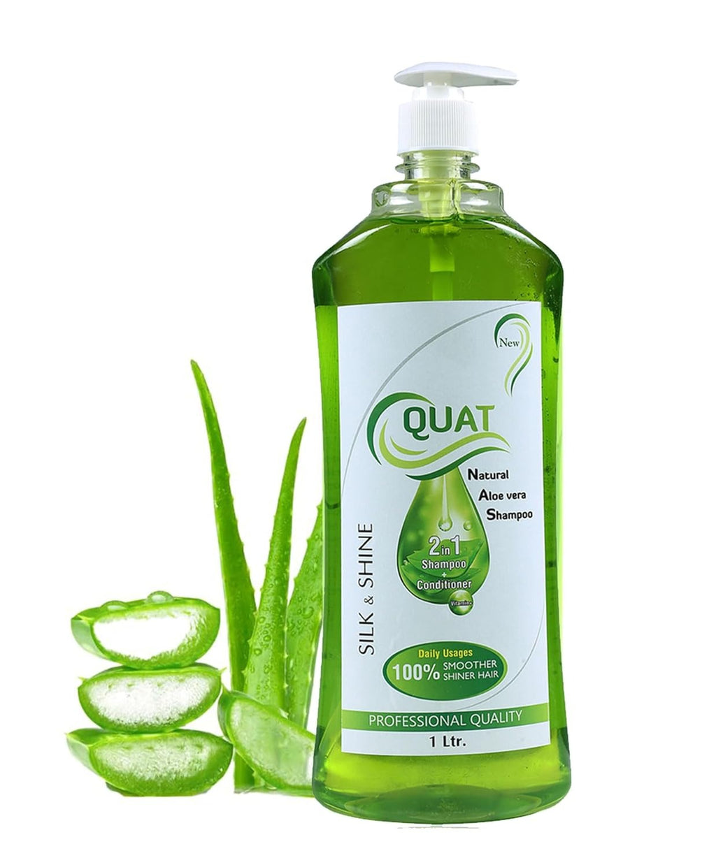 Quat Herbal & Ayurveda Aloe Vera Shampoo - 1 Litre
