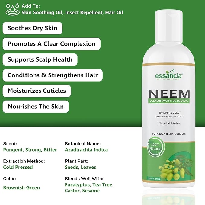 Essancia Neem Carrier Oil - 200 ml