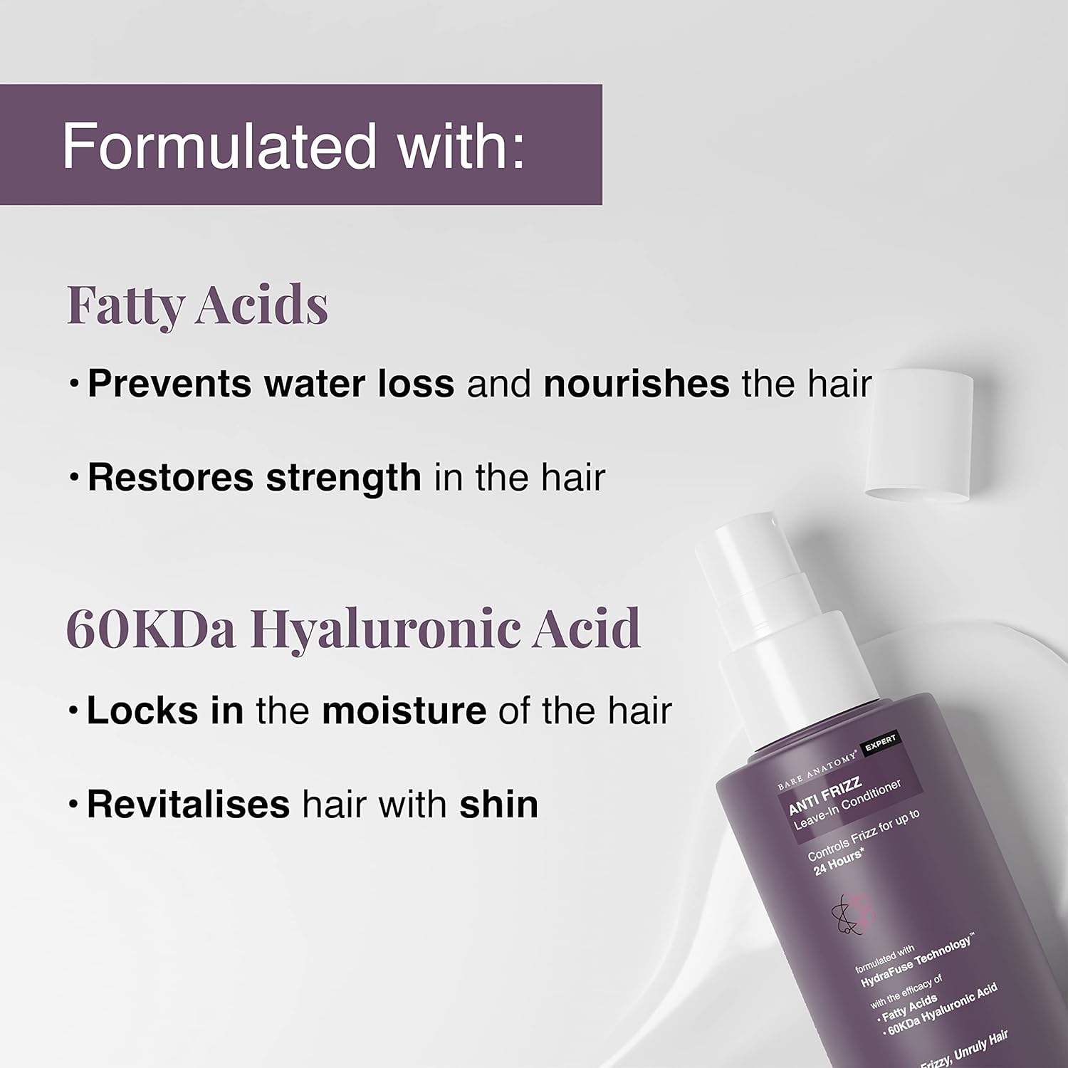 Bare Anatomy Anti Frizz Conditioner - 150 ml