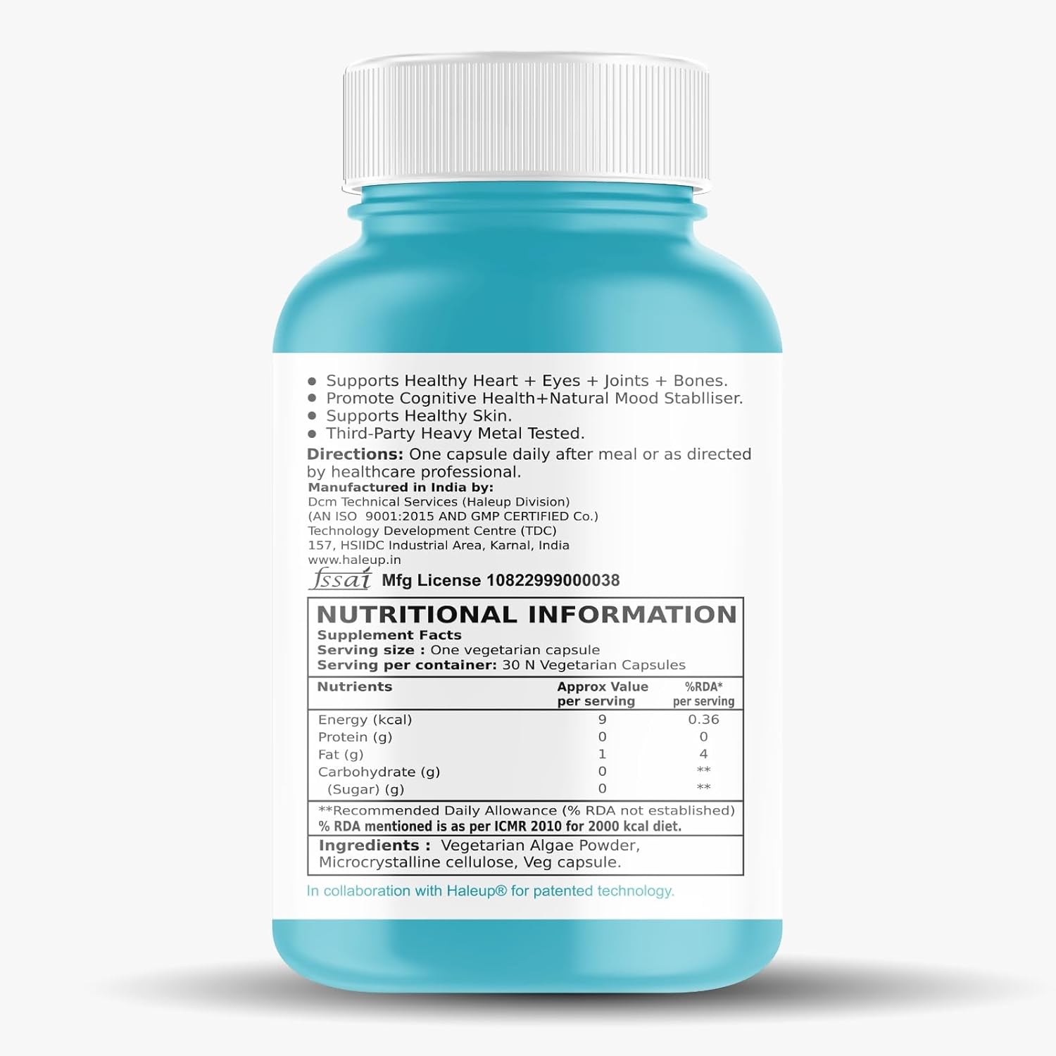 Haleup Omega 3 Capsules 500 mg