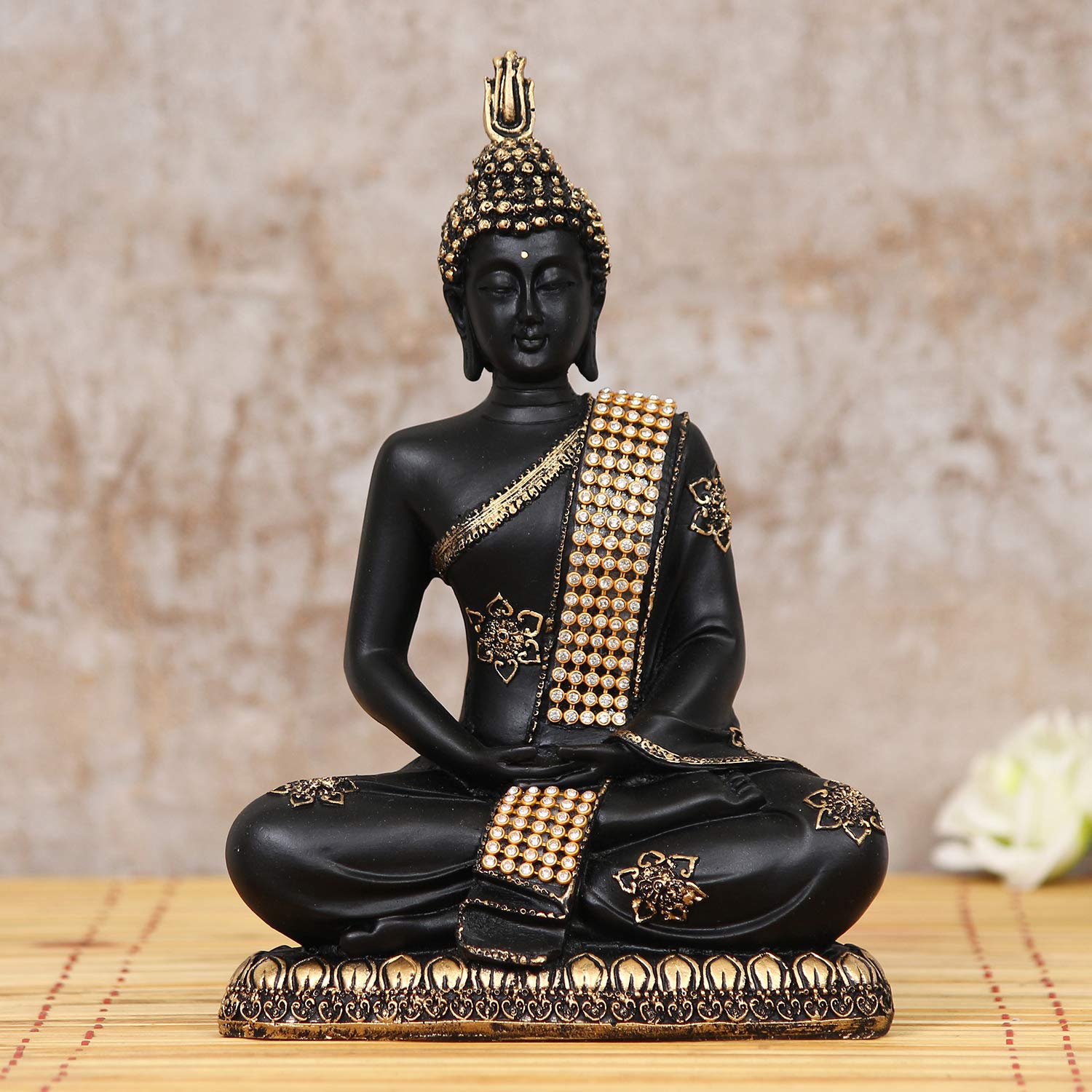 Ecraftindia Decorative Meditating Lord Buddha