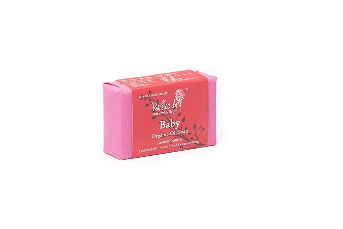 Rustic Art Organic Baby Soap - 100 gms