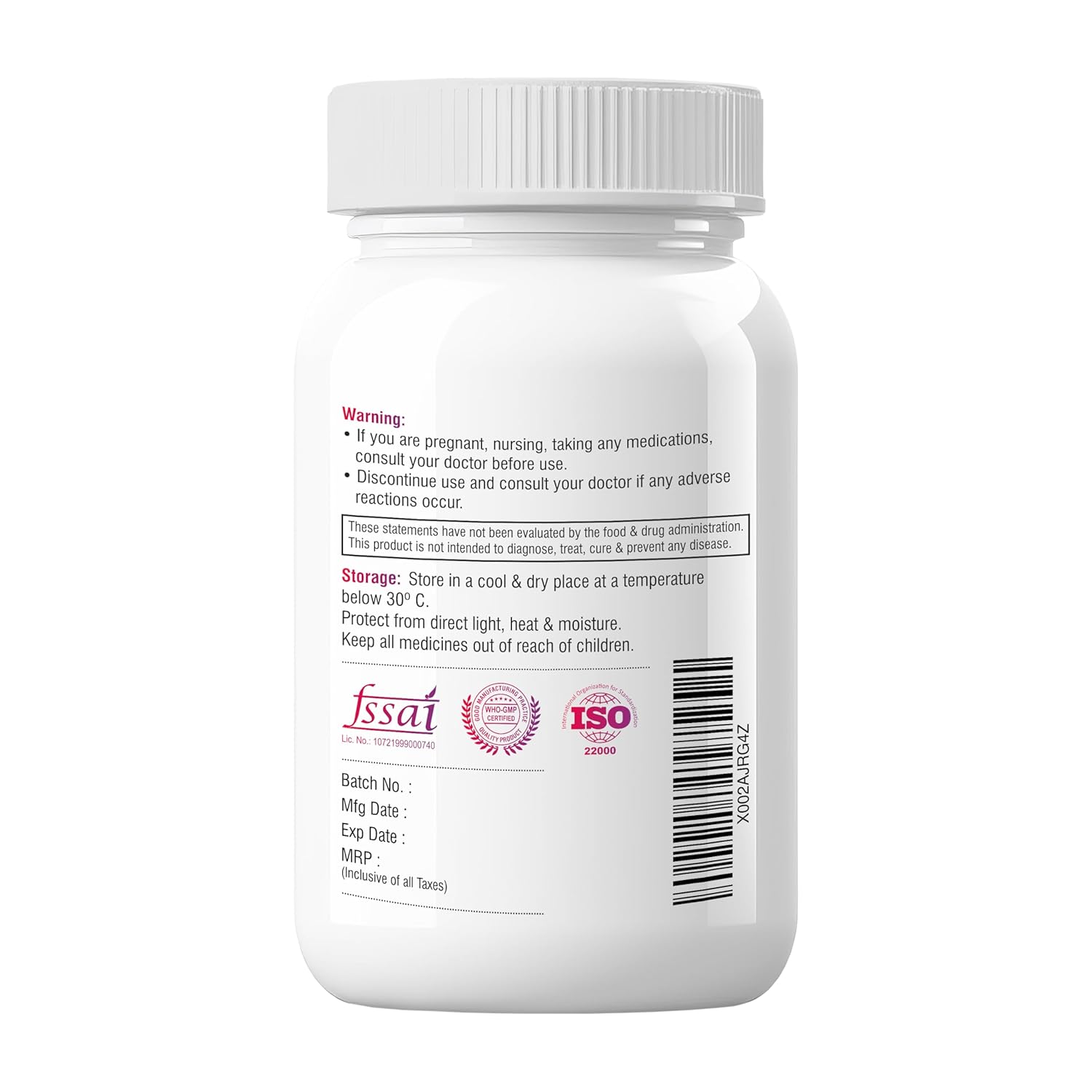 Biotrex Nutraceuticals Liposomal Glutathione Supports Healthy Skin Health, High Purity 50% Lipokon Form - 30 Veg Capsules