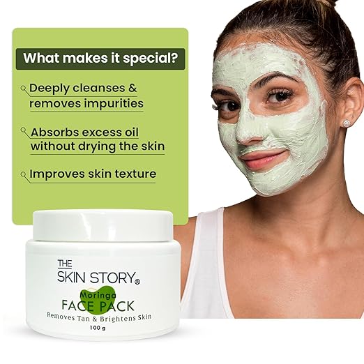 The Skin Story Hydrating Moringa Face Pack - 100 gms