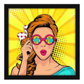 ArtX Paper Beautiful Women AXB000243-POP Pop Art Wall Art Painting Multicolor Abstract