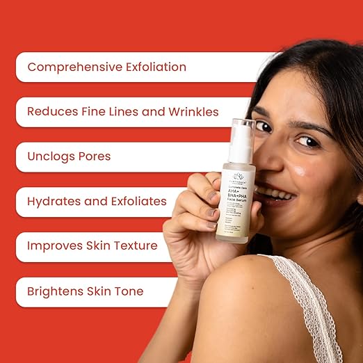Earthraga Complete Care AHA+BHA+PHA serum Exfoliating - 30 ml