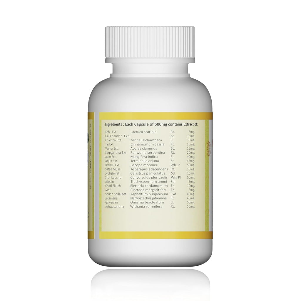 Jeena Sikho Medh/ Mind Wellness Capsules - 60 Caps
