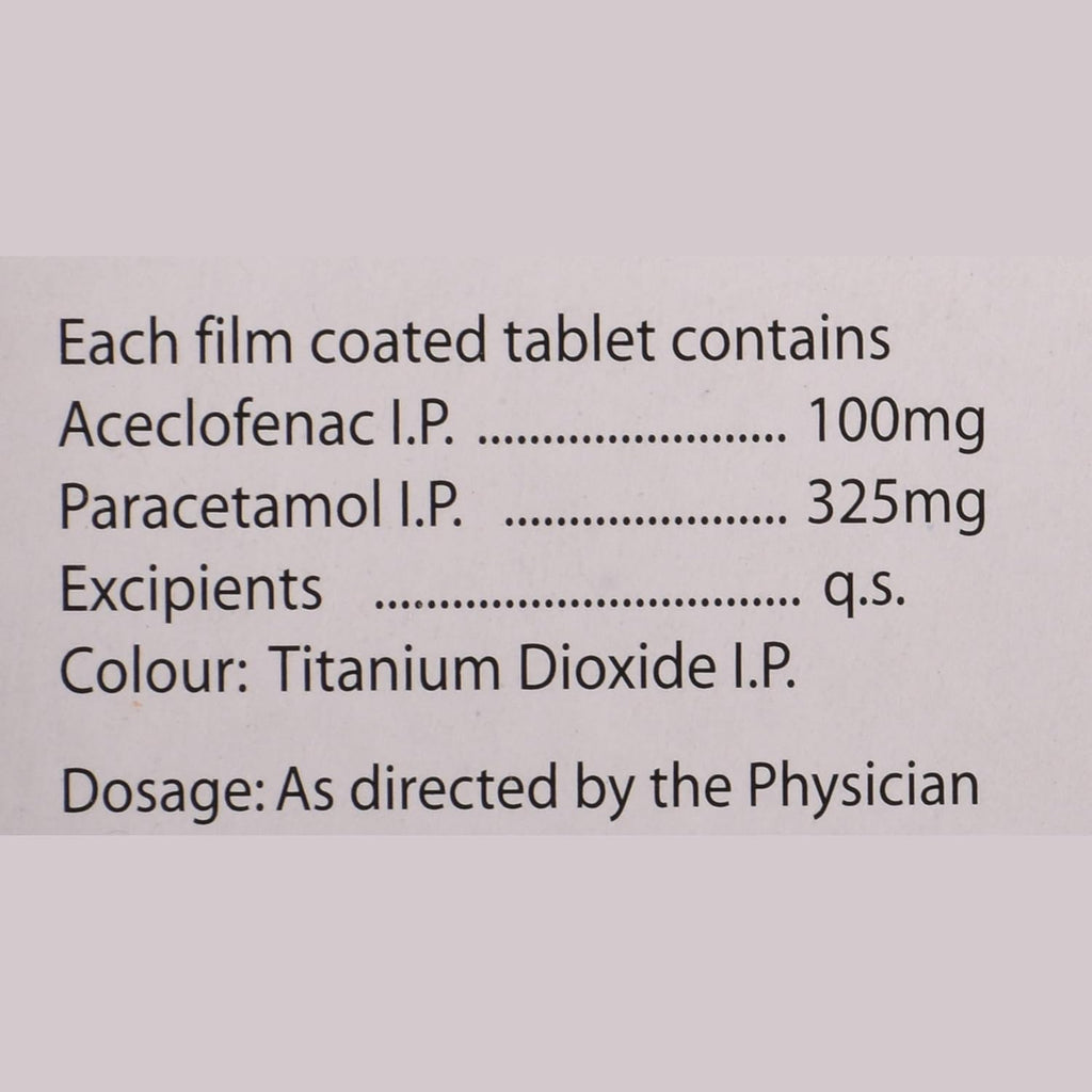Ace-Proxyvon - Strip of 10 Tablets