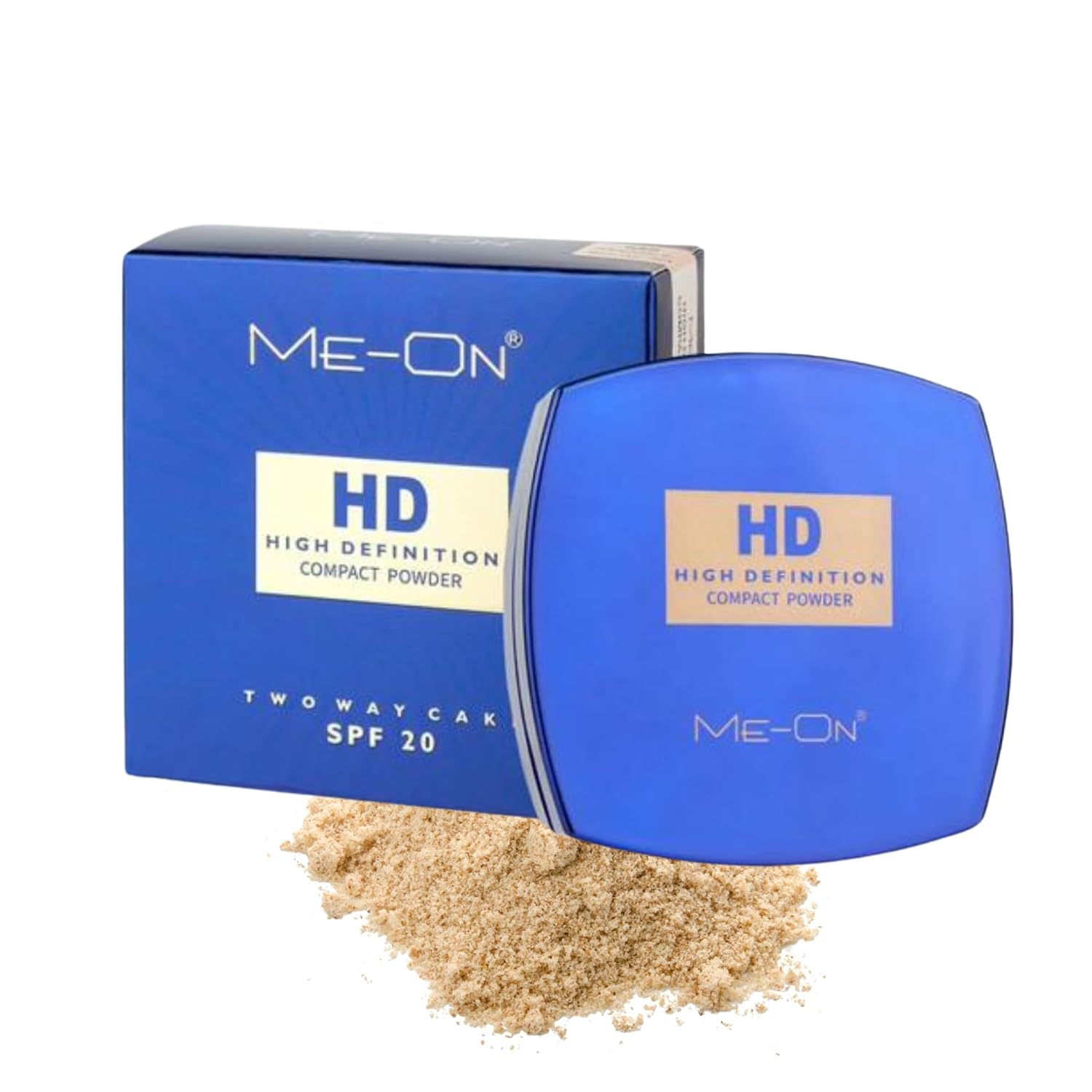 ME-ON High Coverage Compact With SPF20, PA++ (21 Natural Beige)