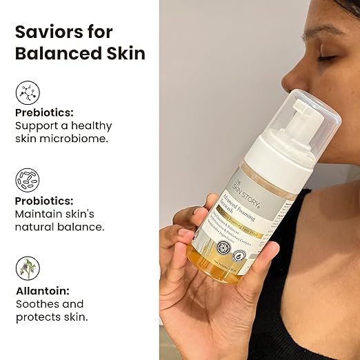 The Skin Story Advanced Foaming Face Wash for Pimple Control - 100 ml