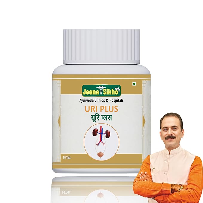 Jeena Sikho Uri Plus Tablets | Ayurvedic Kidney Wellness - 60 Tablets