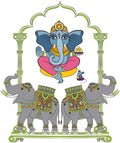 Rangoli Vinyl Wall Sticker Self-Adhesive Wall Decor Parent 5 Design-25