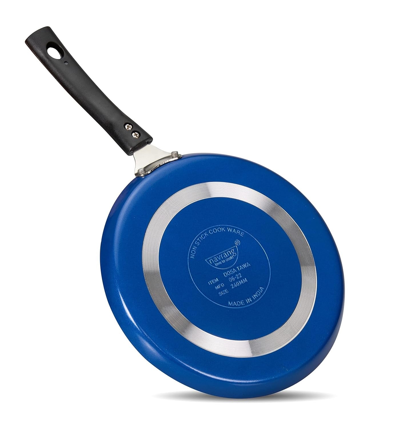 Navrang Non-Stick Gift Set Tawa & Kadai Blue 2 Pcs
