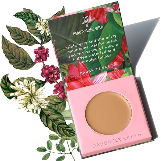 Daughter Earth High Coverage Concealer for Face Makeup Latte | Lightweight and Breathable - 4.5 Gms