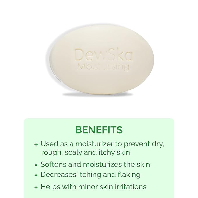 Skinska Naturals Dewska Moisturising Bathing Bar - 100 Gms | Pack of 3