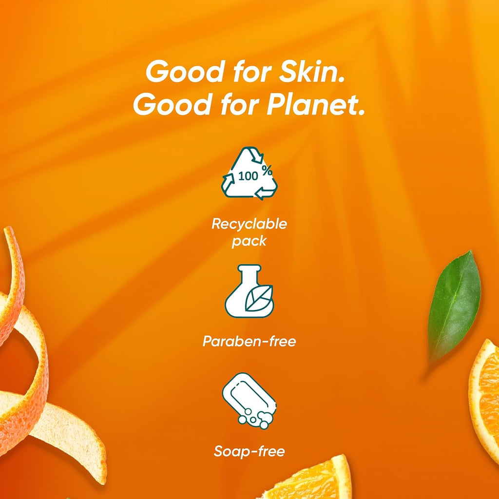 Himalaya Tan Removal Orange Face Wash | Deeply Cleanses & Reduces Tan | with Orange Peel, Papain & Honey | Exfoliates Dead Skin | Dermatologically Tested | For Men & Women | 50ml