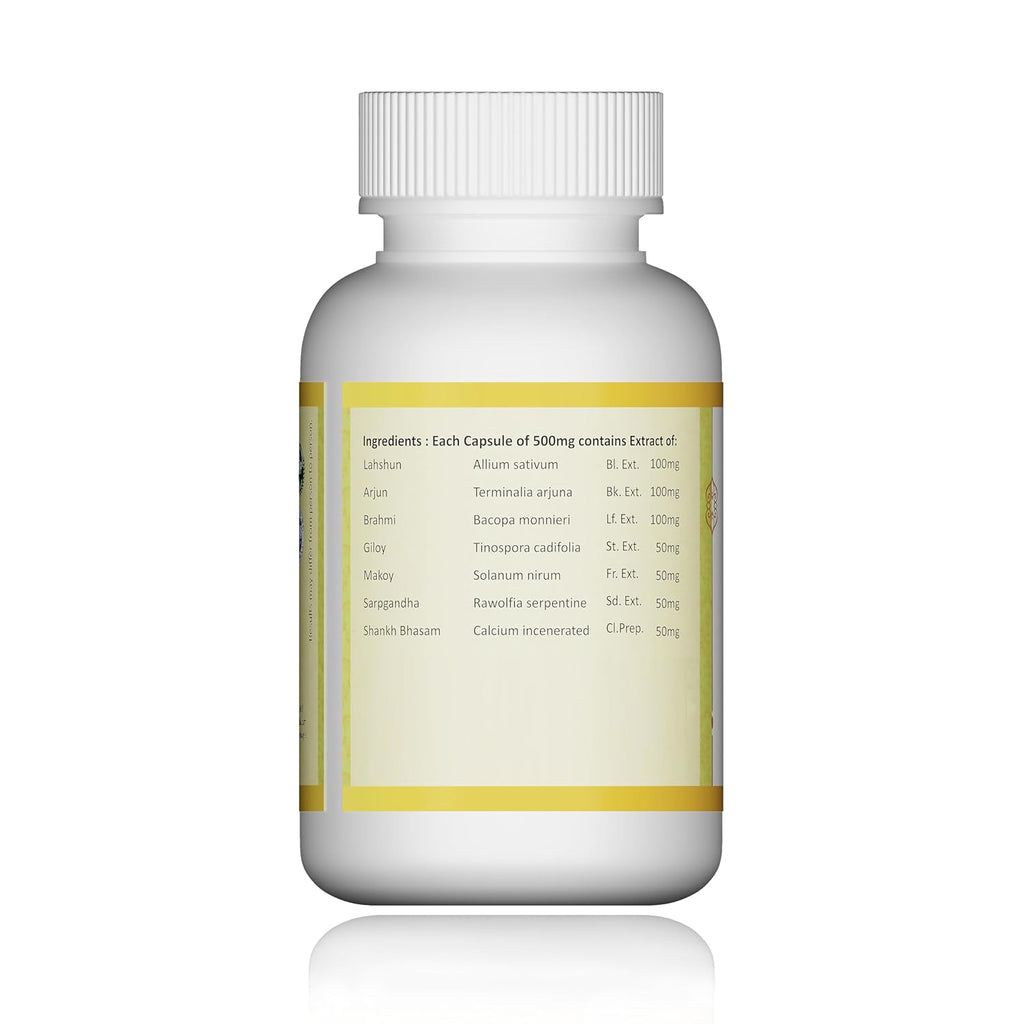 Jeena Sikho Hrid Care | Herbal Capsule for Heart Care - 60 Caps