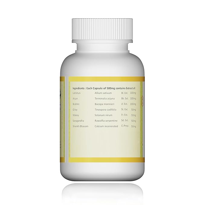 Jeena Sikho Hrid Care | Herbal Capsules for Heart Care - 60 Caps