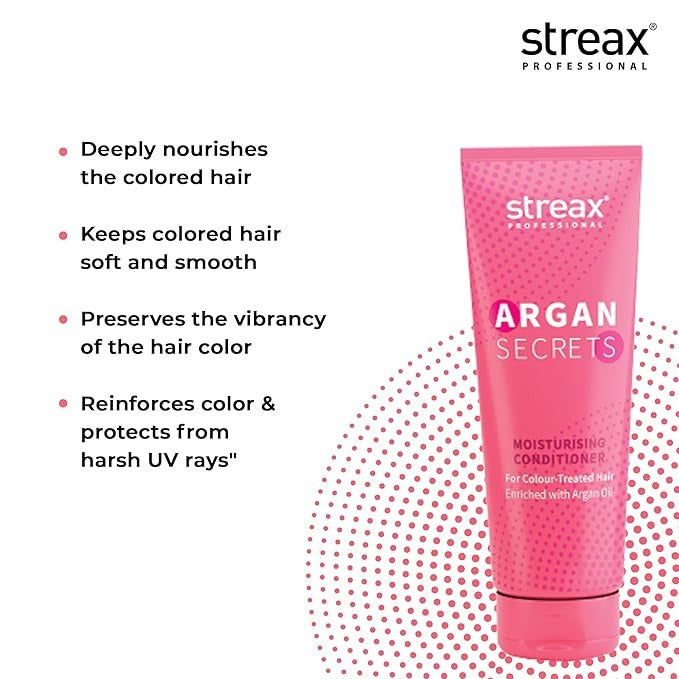 Streax Professional Argan Secret Conditioner - 240 gms