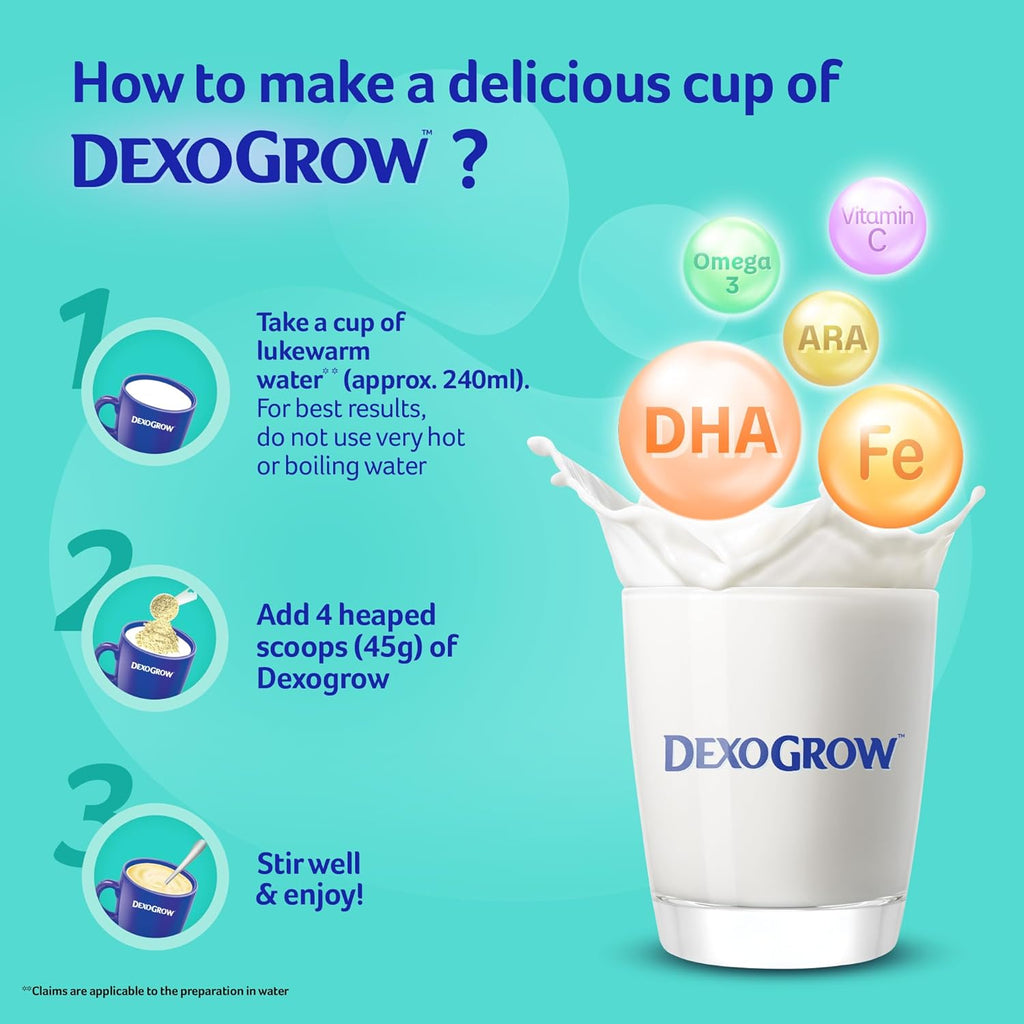 Nutritious Milk Drink for 2-6 year Old Kids with IRON BIOTICS, Zero Added Sucrose - 400g BIB