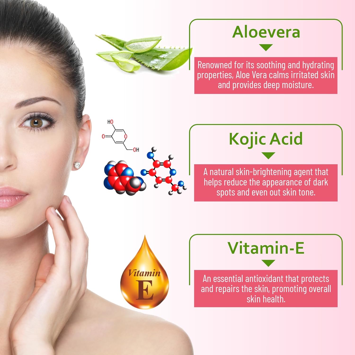 Aplomb Embellish Complexion Care Face Cream | Perfectly Blend of Alovera, Kojic Acid And Vitamin-E | For Hydrated Even-toned & Radiant Skin | Dry to Combination Skin (50 gm)