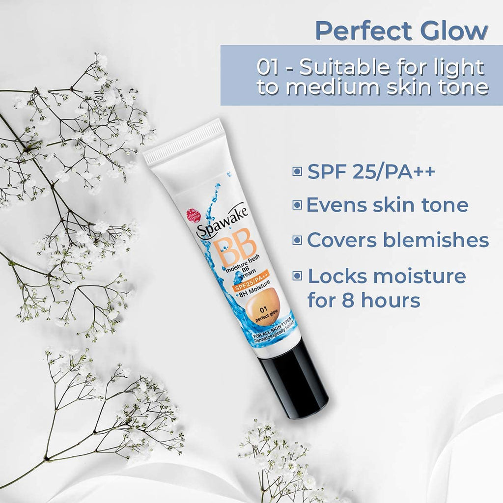Spawake Triple Care Face Serum & Moisture Fresh BB Cream Combo