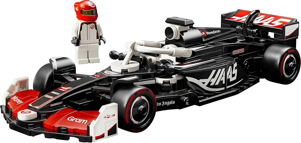 Lego Speed Champions MoneyGram Haas F1 Team VF-24 Race Car Toy Vehicle 77250 Building Blocks Toys for 10+ Gift for Boys and Girls