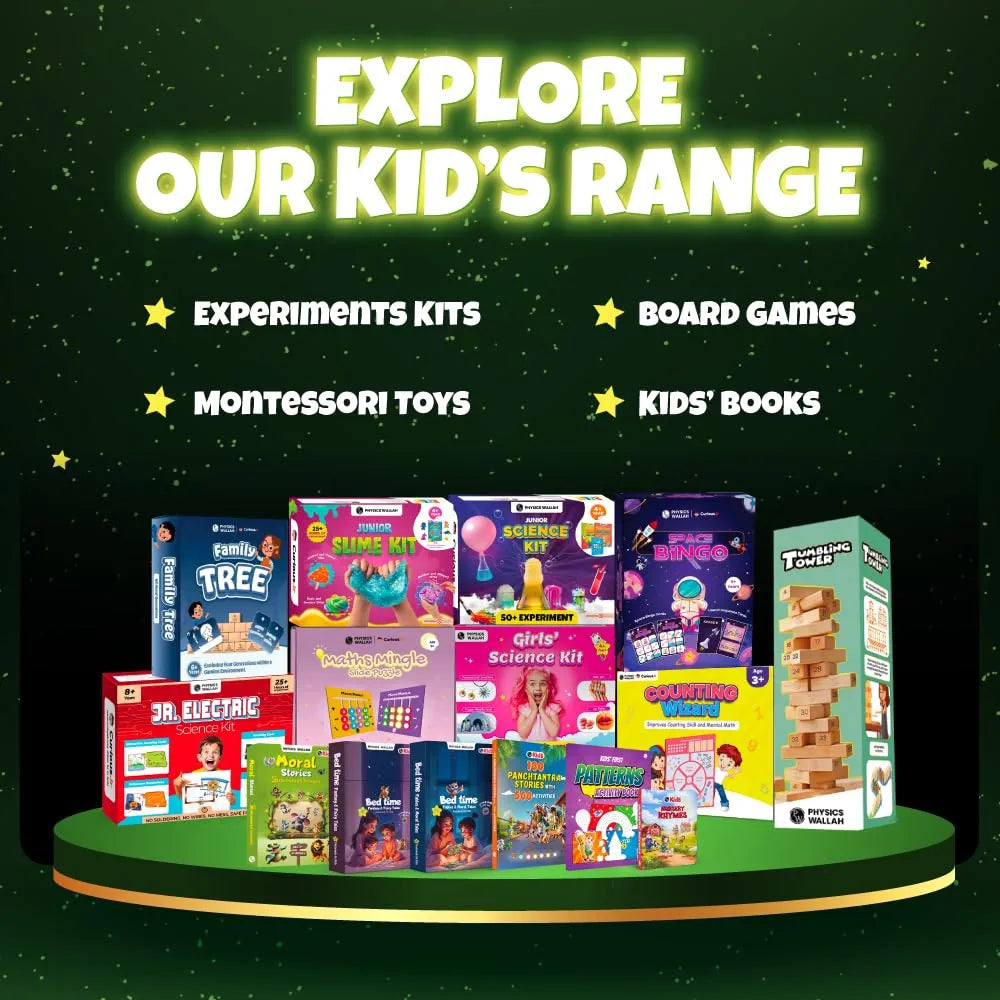 PW Glow in The Dark Science Kit for Kids, 15+ Amazing Science Experiments, STEM Learning for 8-12 Years Old, Birthday Gift for Boys & Girls